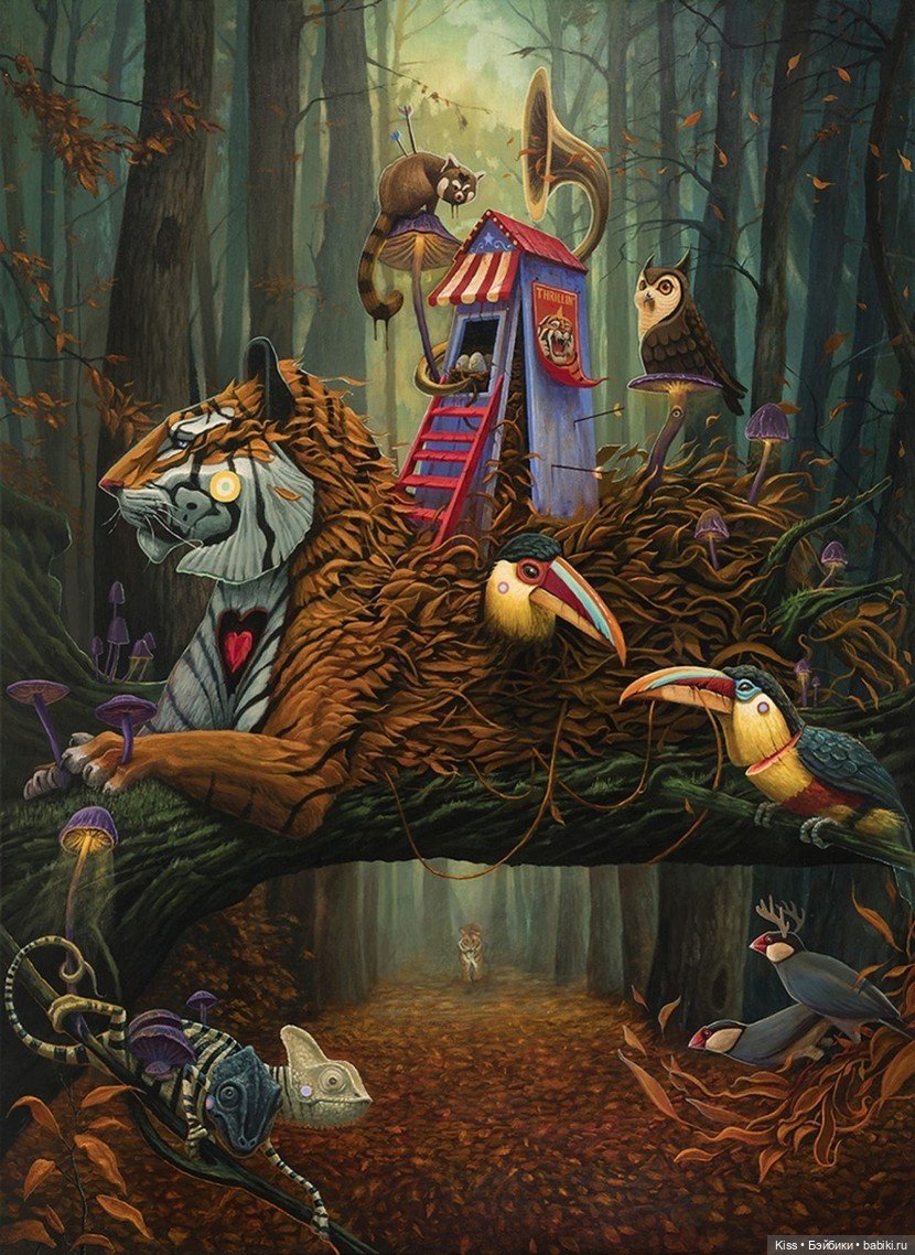 Из Валенсии в Танзанию: Сказочные миры поп-сюрреалиста Dulk (Антонио Сегура Донат)