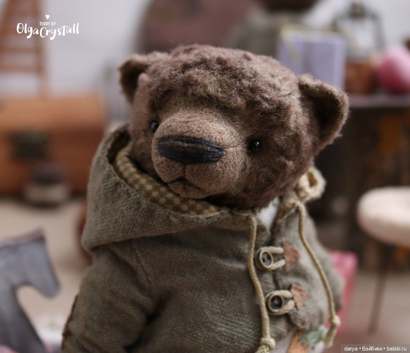 Шьем мишку в одежде: бесплатная выкройка от мастера Ольги Хрусталевой