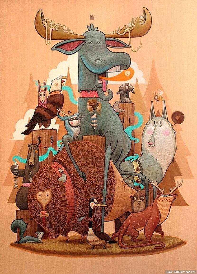 Из Валенсии в Танзанию: Сказочные миры поп-сюрреалиста Dulk (Антонио Сегура Донат) (фото 6)