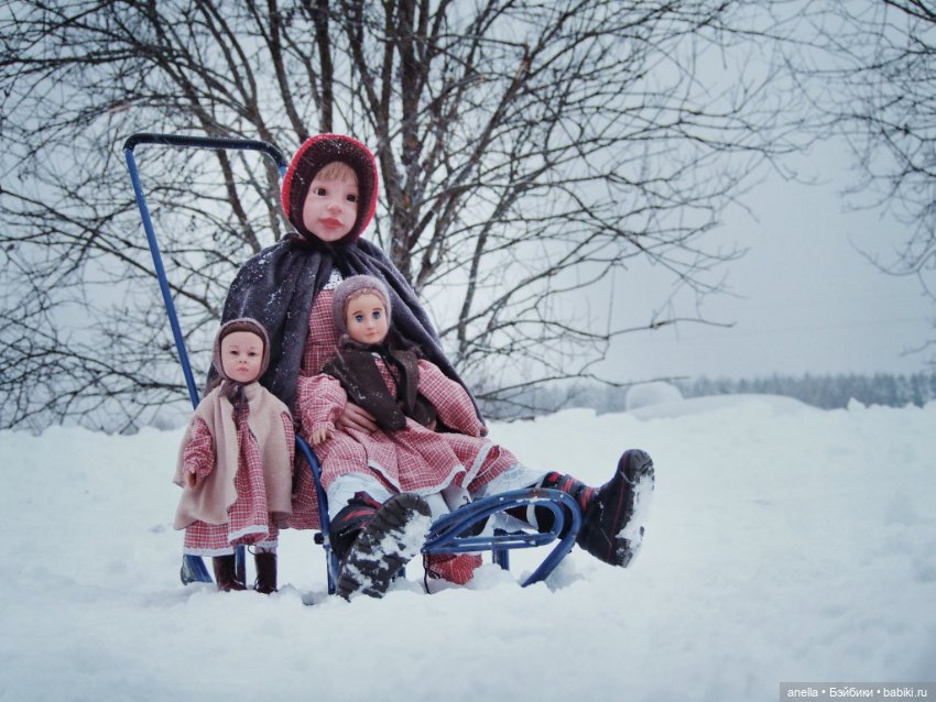 Зимняя прогулка — Куклы Gotz (Готц): Ханна (фото 9)