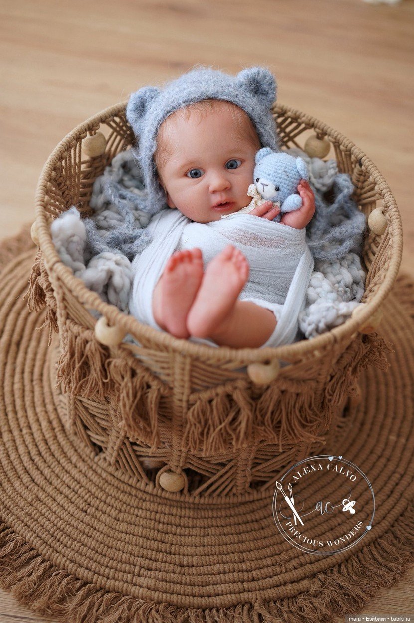 Реалистичный малыш из молда Mariana от Mayra Garza (прототип Alexa Calvo)