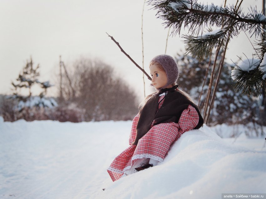 Зимняя прогулка — Куклы Gotz (Готц): Ханна