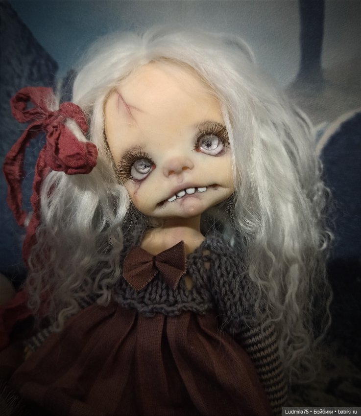 Ещё одна зомби-детка — Лепка авторских кукол: полимерная глина (фото 9)