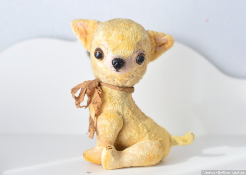 Если нет живой собаки-надо сшить