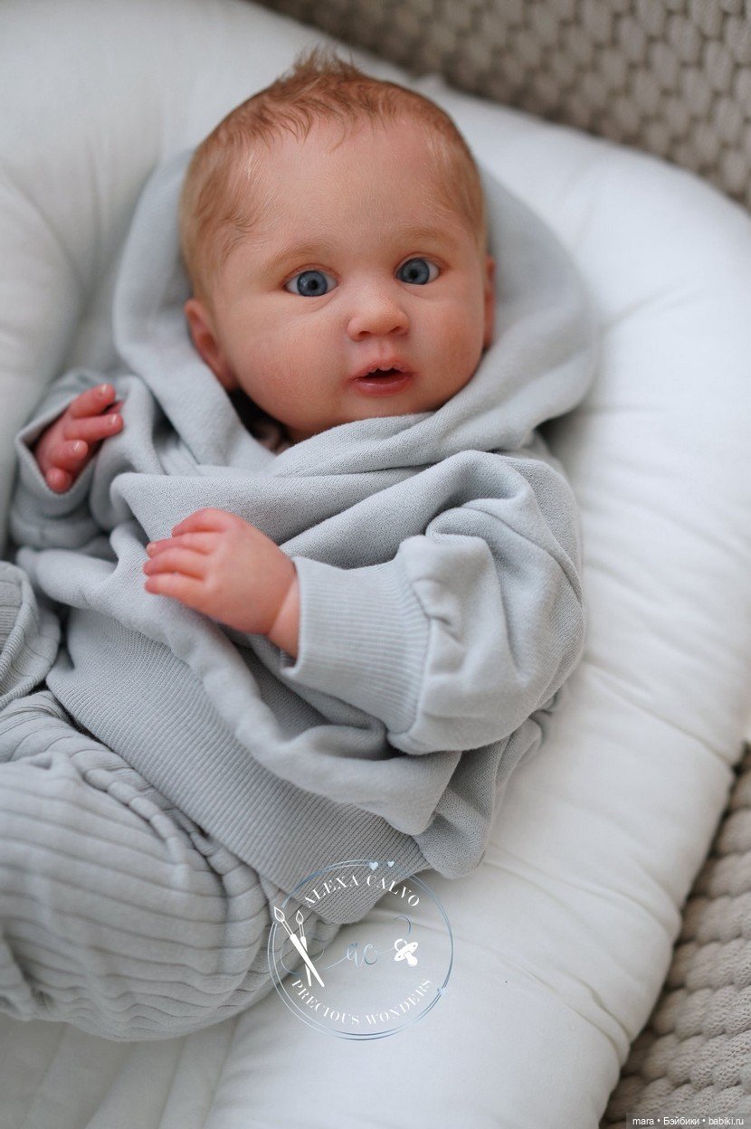 Реалистичный малыш из молда Mariana от Mayra Garza (прототип Alexa Calvo) (фото 2)