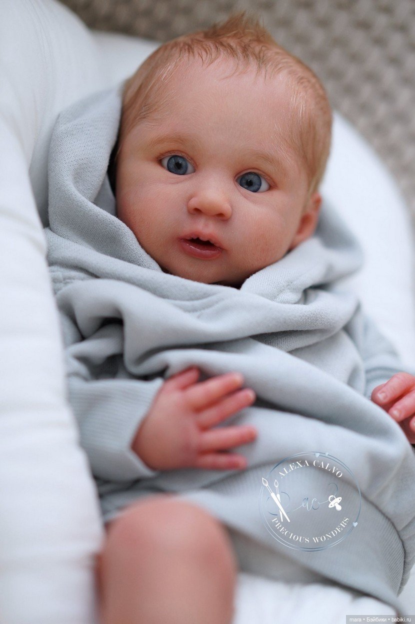 Реалистичный малыш из молда Mariana от Mayra Garza (прототип Alexa Calvo) (фото 3)