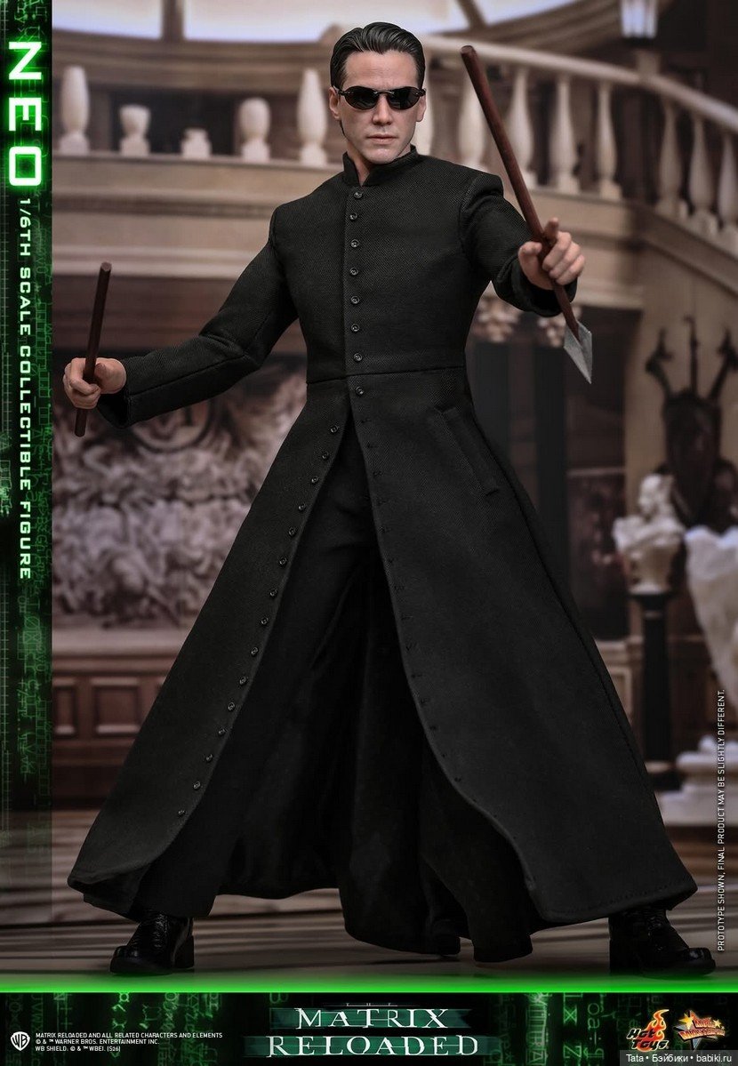 Hot Toys анонсировали Нео в масштабе 1/6 по «Матрице: Перезагрузка» (фото 8)
