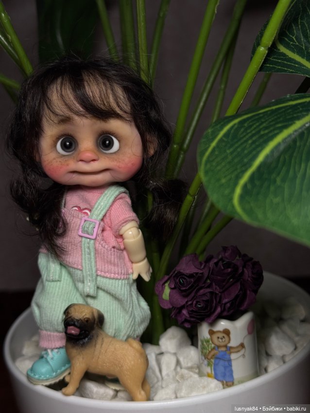 Ну как я Вам? 😌 — Куклы и тела Obitsu 11 (Ob11): гибриды (фото 6)