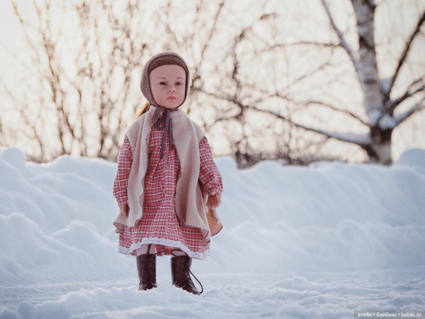 Зимняя прогулка — Куклы Gotz (Готц): Ханна