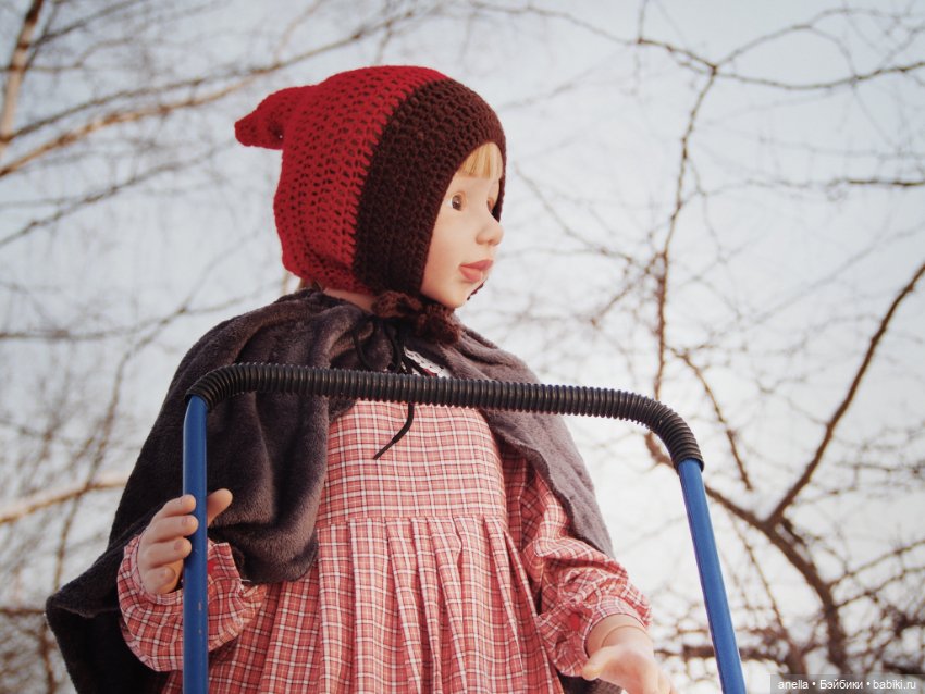 Зимняя прогулка — Куклы Gotz (Готц): Ханна