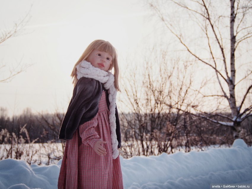 Зимняя прогулка — Куклы Gotz (Готц): Ханна (фото 4)