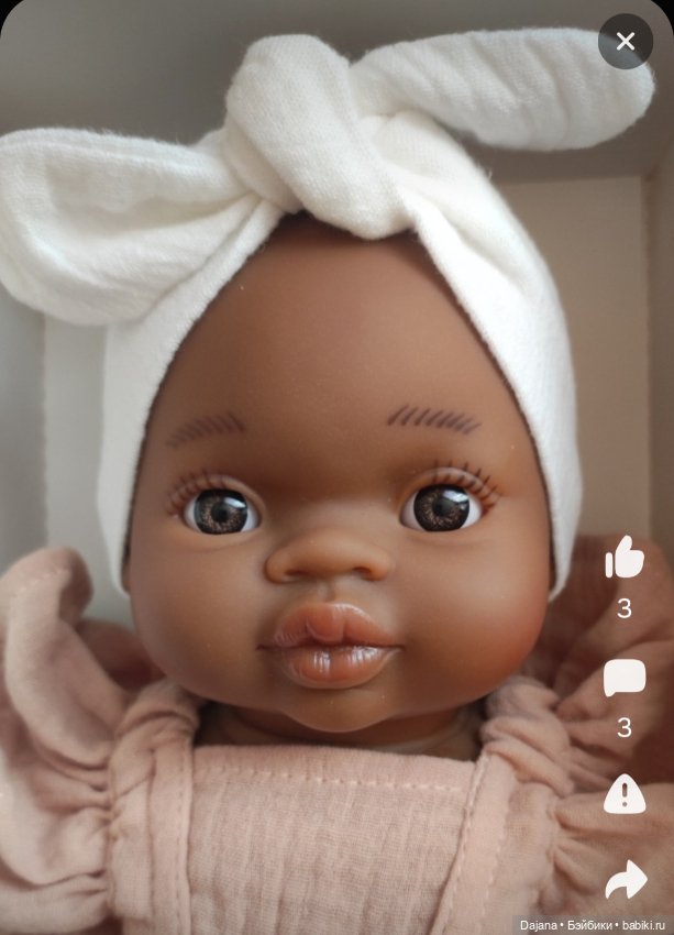 Пупс Горди Афрочка — Куклы Paola Reina (Паола Рейна): новинки