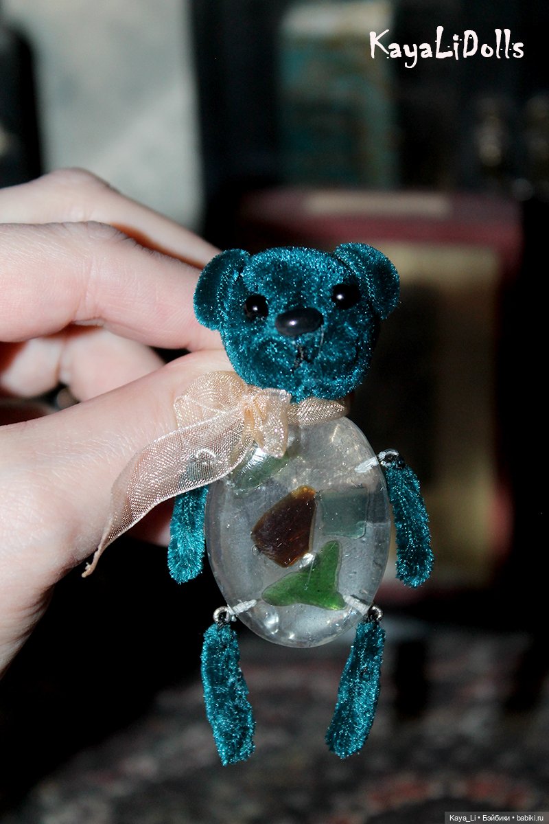 Эпомишка брошка — Авторские мишки Тедди и друзья: фото (фото 3)