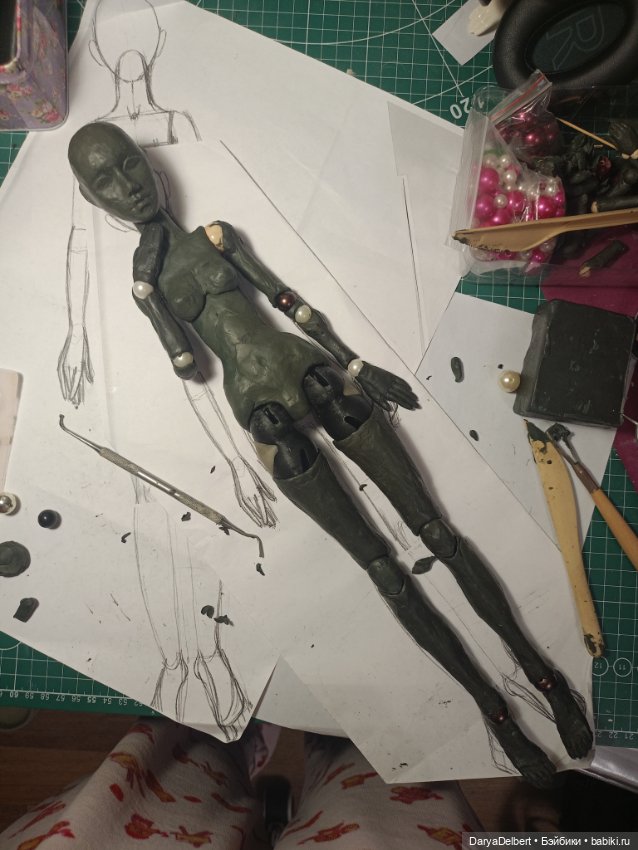 Молд "Муза" Обретает шарниры