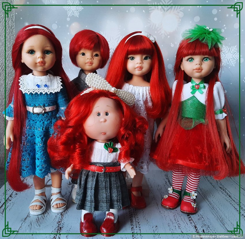 Мои красноголовые куколки (фото 5)