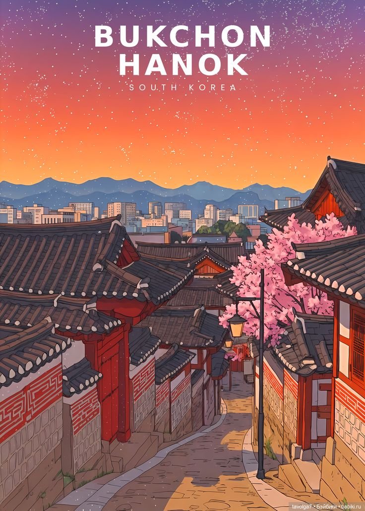 Весна, Сеул, Ханбок — Культура (фото 7)