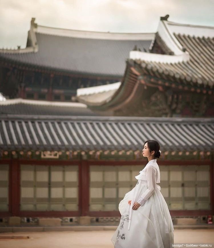 Весна, Сеул, Ханбок — Культура