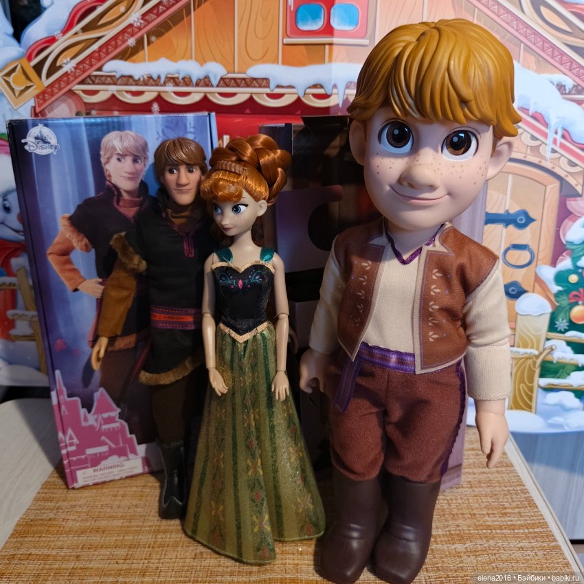 Кристофф — Куклы Disney Animators и Принцессы Диснея: Disney Store