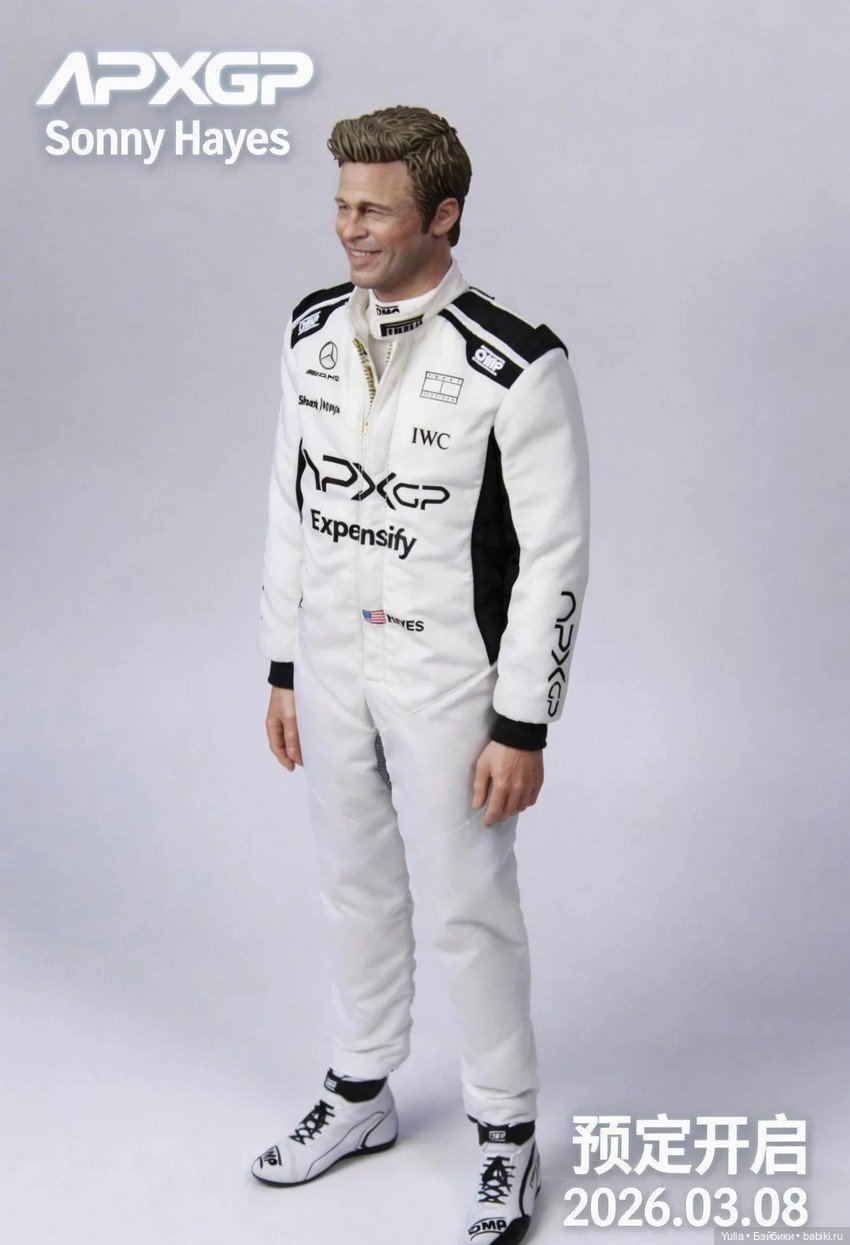 Сонни Хейз (Брэд Питт) из фильма F1 - Kai’s Toy World