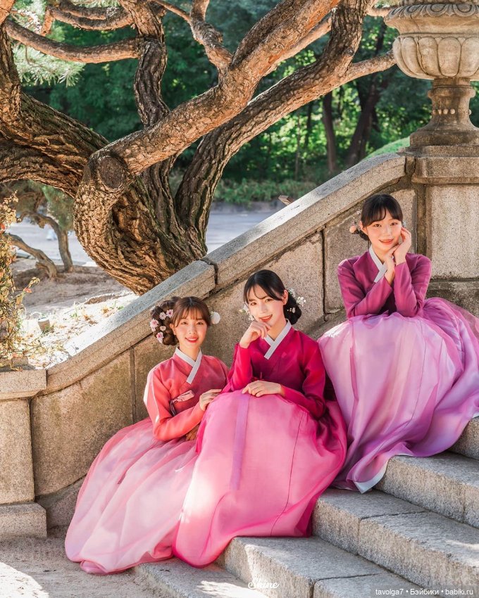 Весна, Сеул, Ханбок — Культура