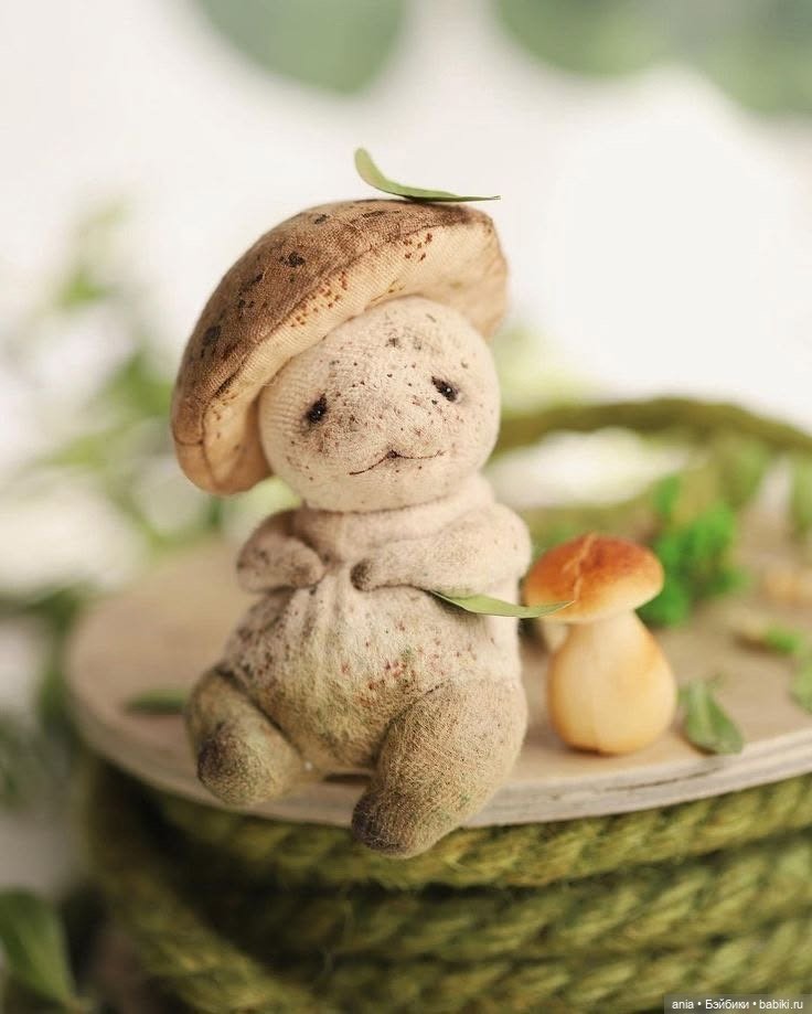 Лесное очарование: шьем Грибочек по выкройке Таисии Клонингер