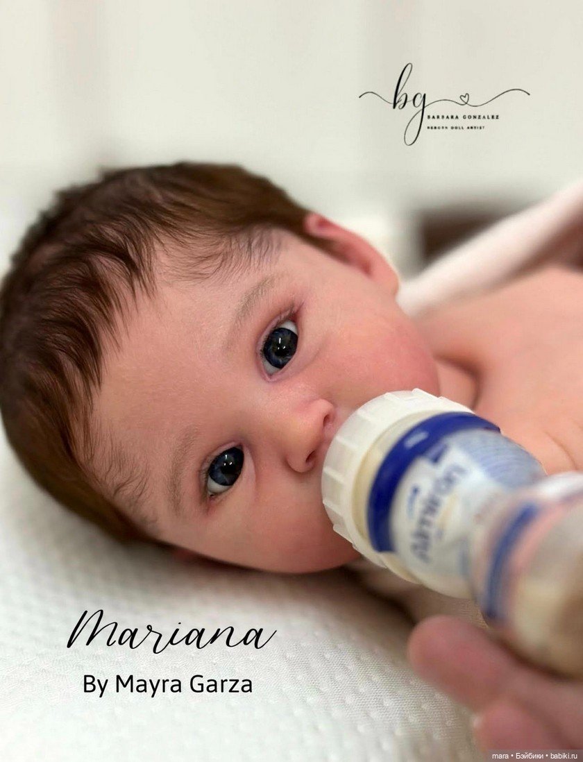 Реалистичная малышка Mariana от Mayra Garza