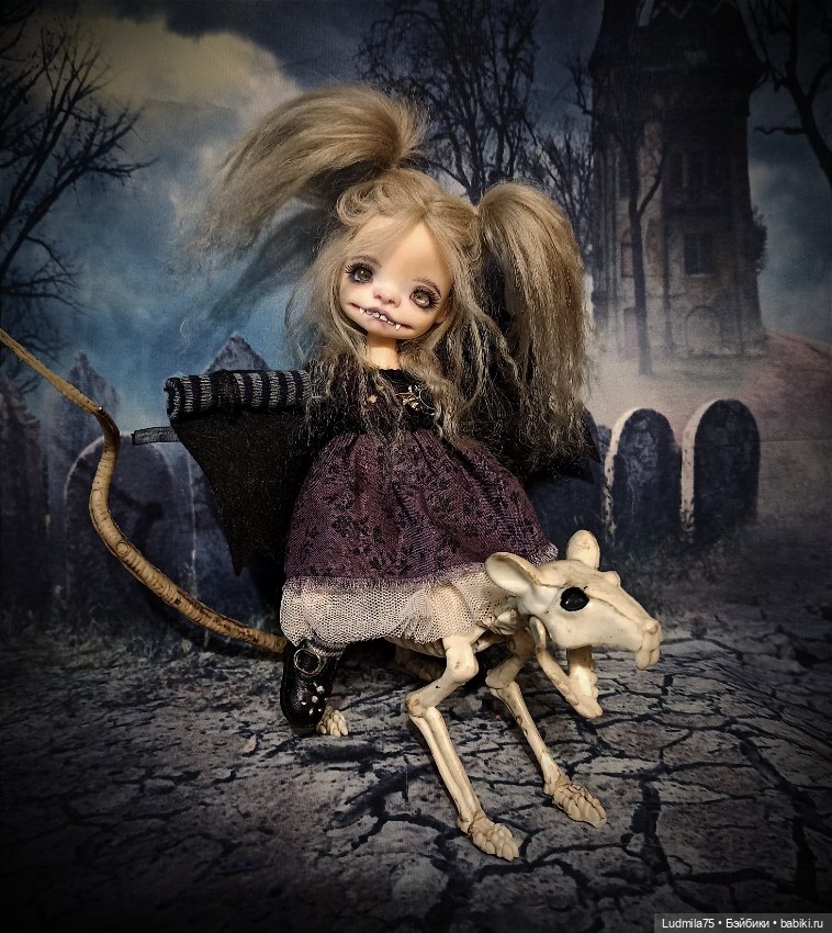 Здравствуй,я твоя мышка — Лепка авторских кукол: полимерная глина (фото 9)