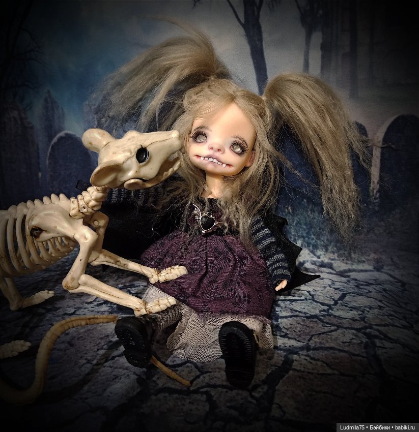 Здравствуй,я твоя мышка — Лепка авторских кукол: полимерная глина (фото 7)