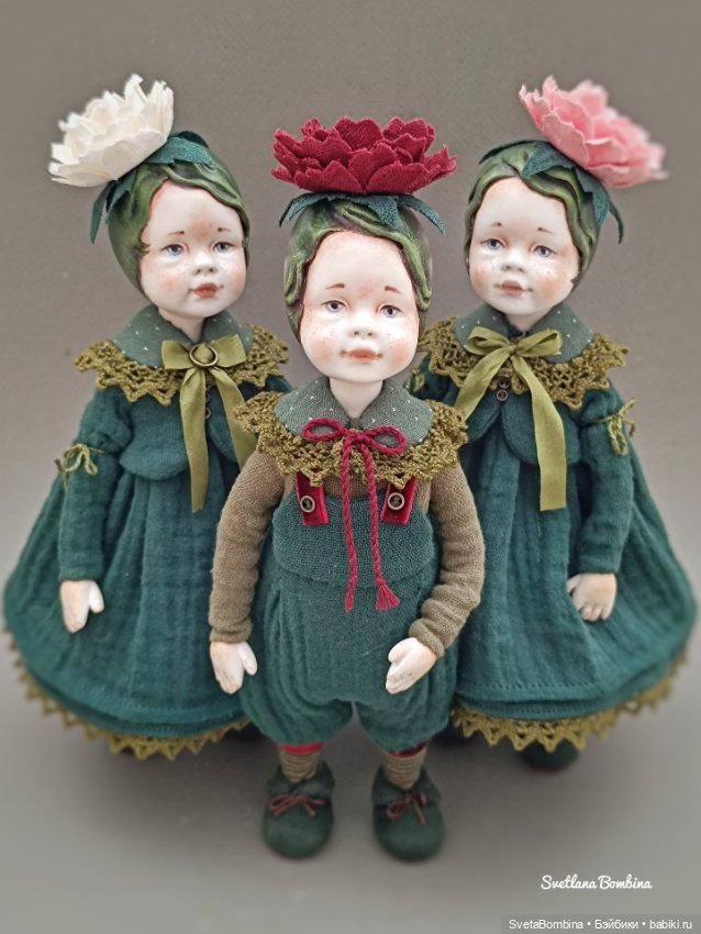 Пионы. Куколки - цветочки