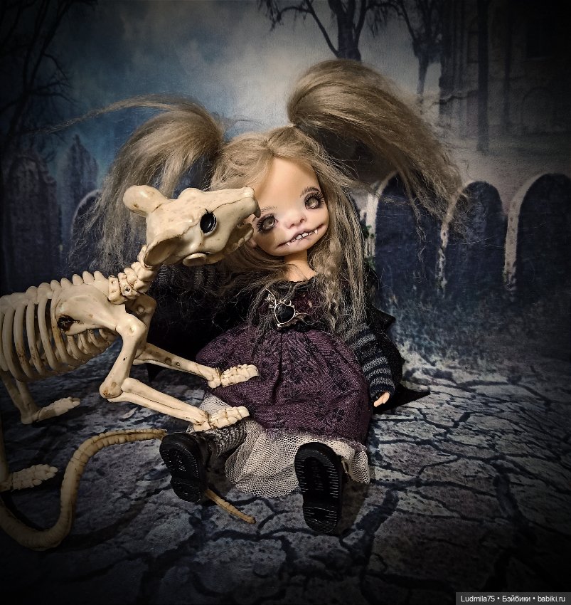 Здравствуй,я твоя мышка — Лепка авторских кукол: полимерная глина (фото 6)