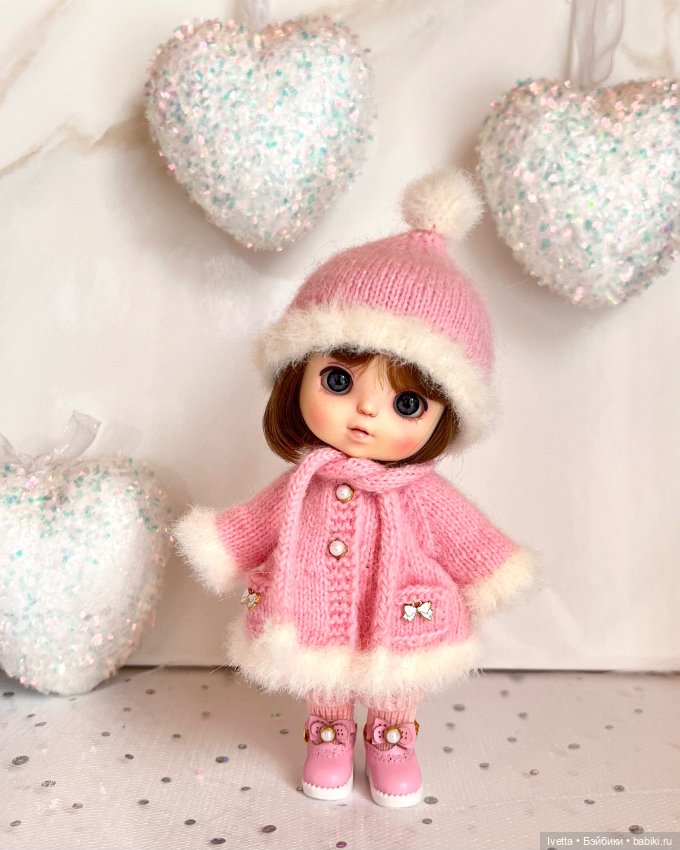 Розовое настроение 💗 — Куклы и тела Obitsu 11 (Ob11): гибриды