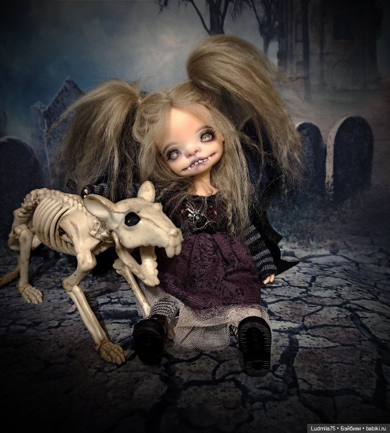 Здравствуй,я твоя мышка — Лепка авторских кукол: полимерная глина (фото 8)