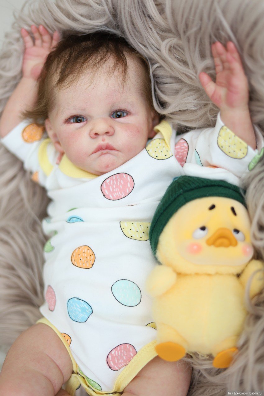 Нежная Полли: фотосессия новой малышки из молда Bonnie Sieben (фото 6)