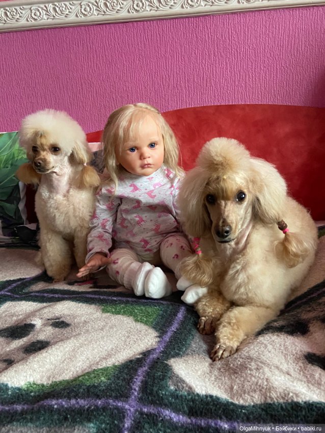 Добрая милая сказка о малышке Марусе и её пушистых няньках