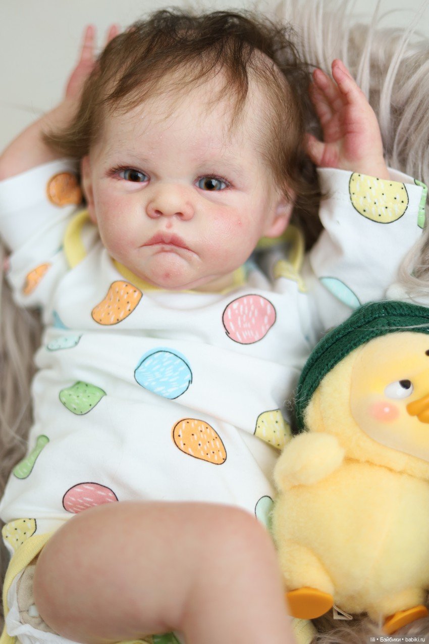 Нежная Полли: фотосессия новой малышки из молда Bonnie Sieben (фото 9)