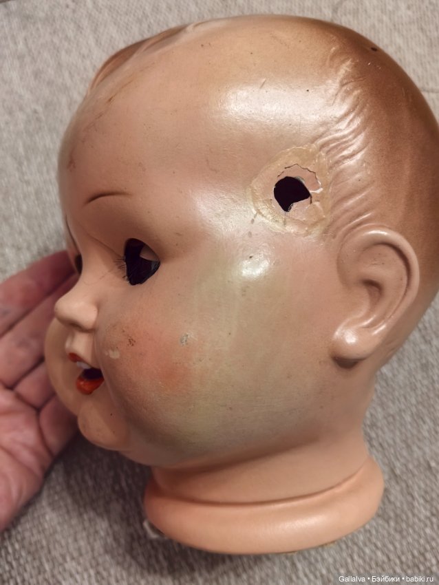 Хочу всё знать, часть 2 — Реставрация антикварных кукол: ремонт фарфора