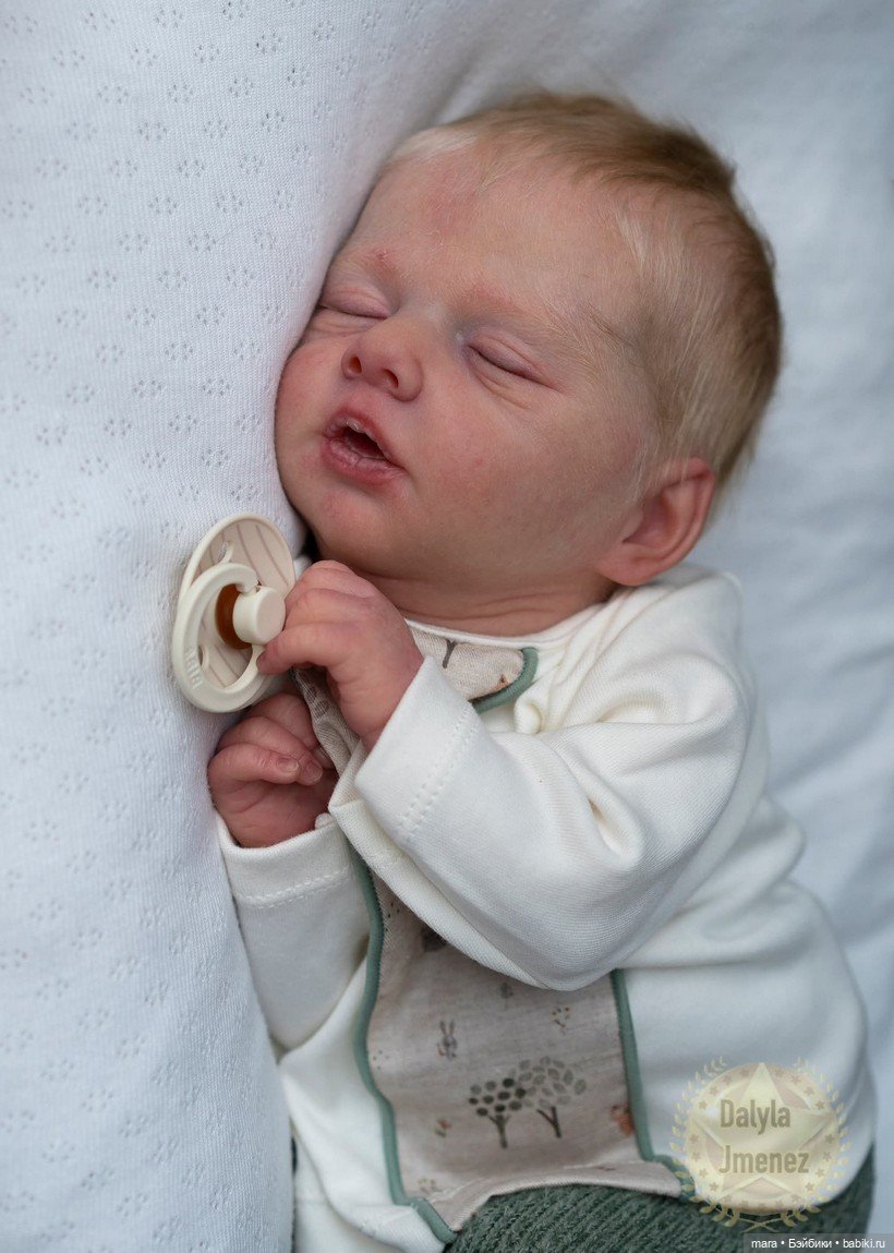 Сладкий сон малютки Llea: шедевр Ольги Ауэр в росписи Dalyla Jimenez (фото 2)