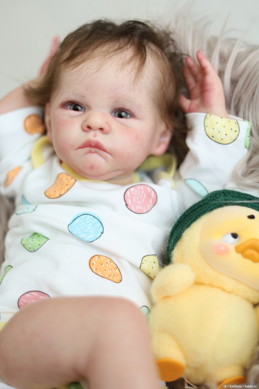 Нежная Полли: фотосессия новой малышки из молда Bonnie Sieben