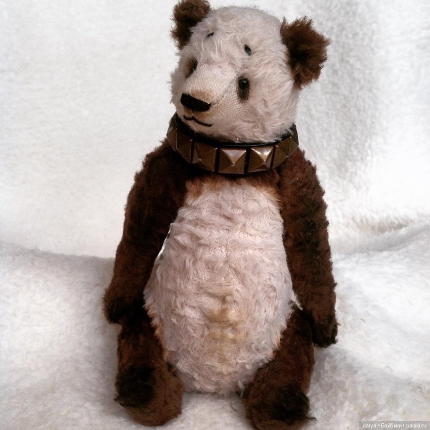 Очарование в коричнево-белом: выкройка Панды от Татьяны Тарасовой