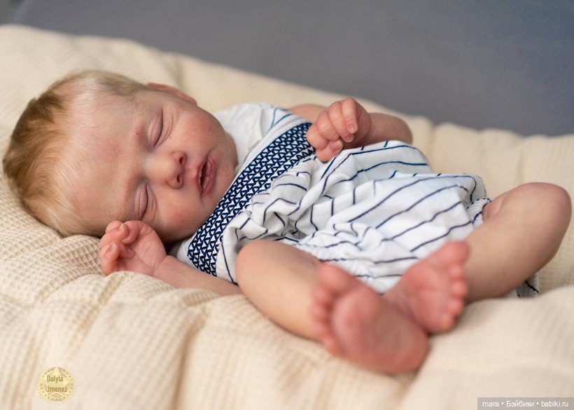 Сладкий сон малютки Llea: шедевр Ольги Ауэр в росписи Dalyla Jimenez (фото 4)
