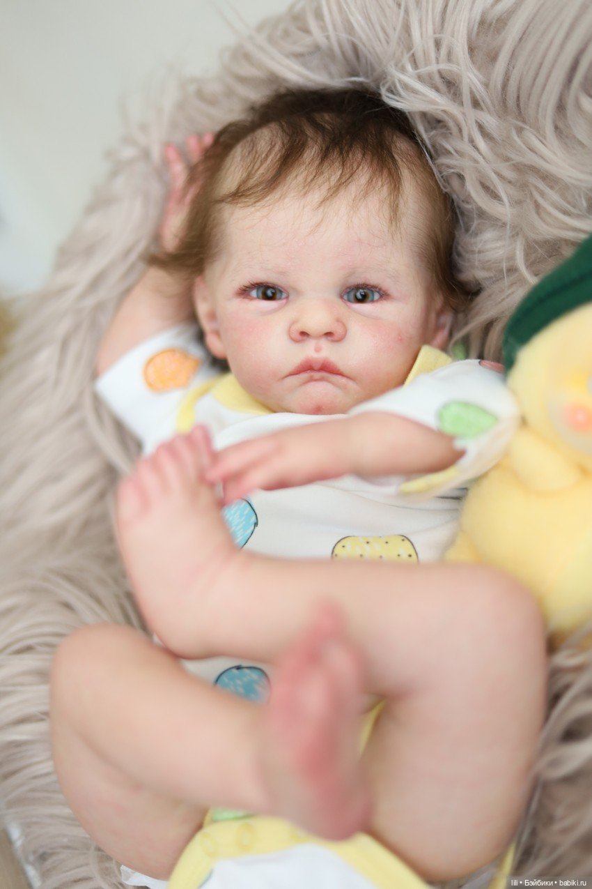 Нежная Полли: фотосессия новой малышки из молда Bonnie Sieben