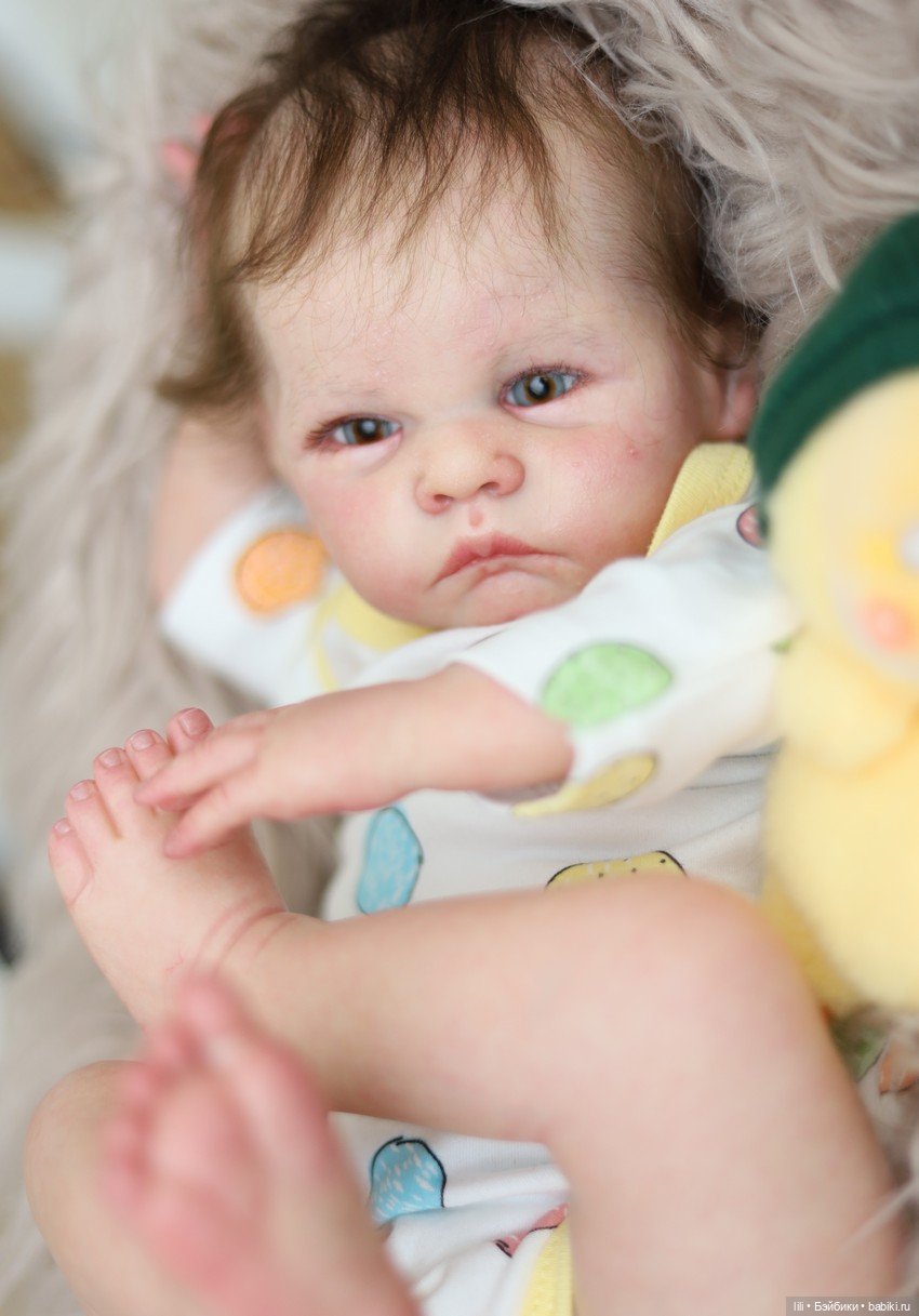 Нежная Полли: фотосессия новой малышки из молда Bonnie Sieben (фото 10)