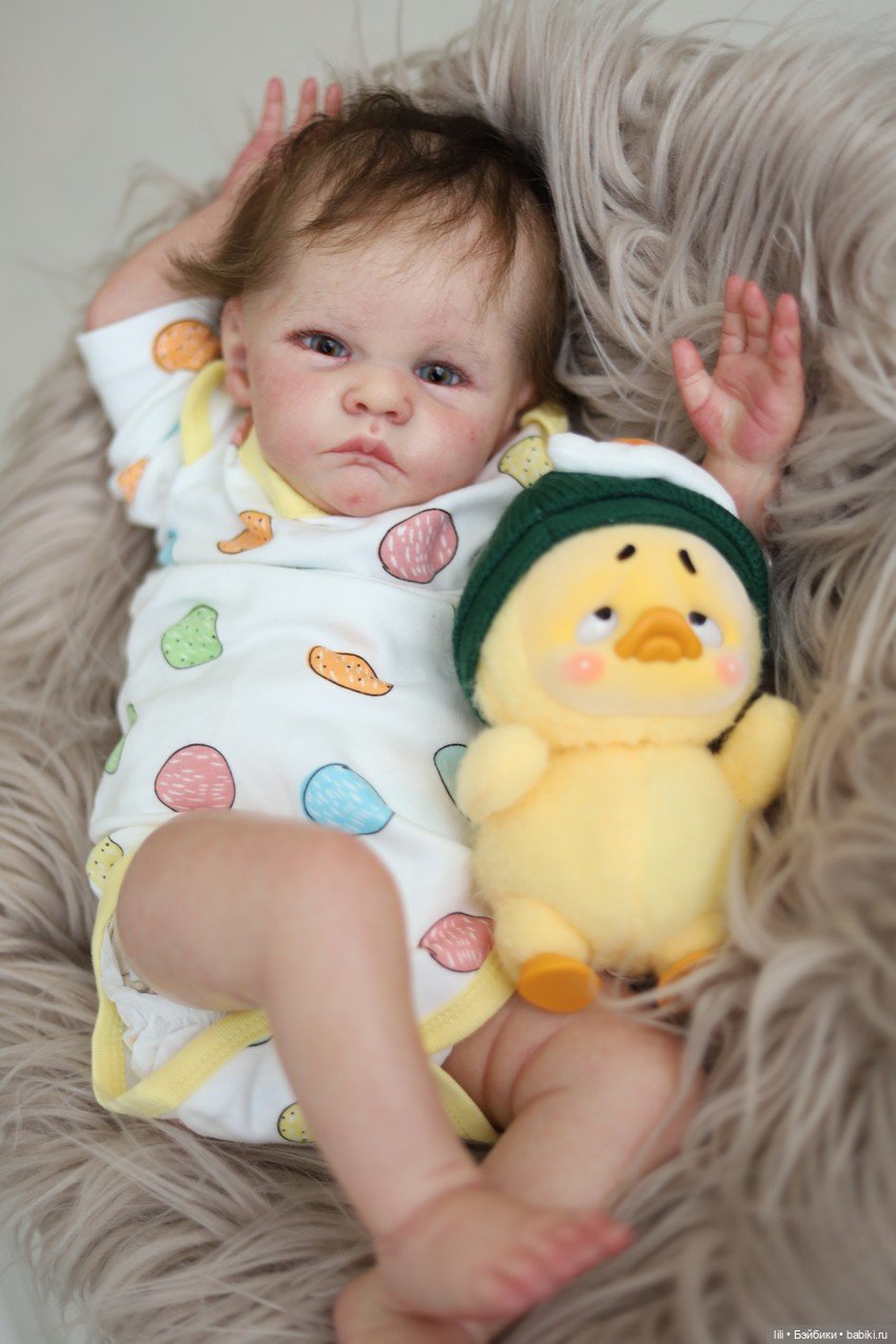 Нежная Полли: фотосессия новой малышки из молда Bonnie Sieben (фото 4)