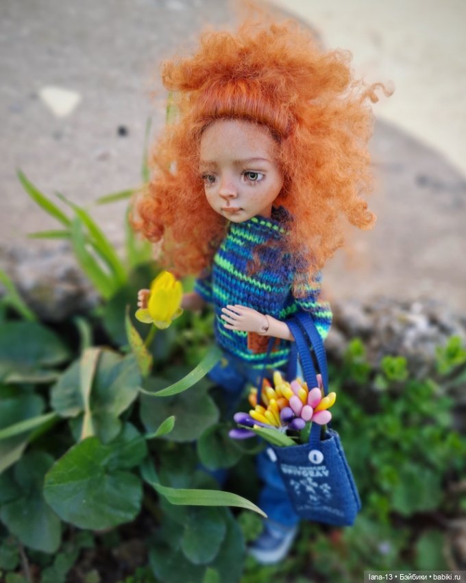 Весеннее — Одежда и обувь для кукол своими руками: фото (фото 5)
