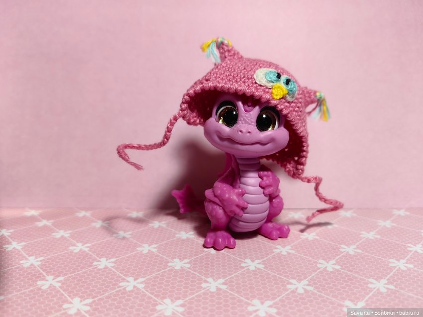 Розовая девочка и Розовый Дракончик. Куколки малышки Келли. Моя веселая семейка