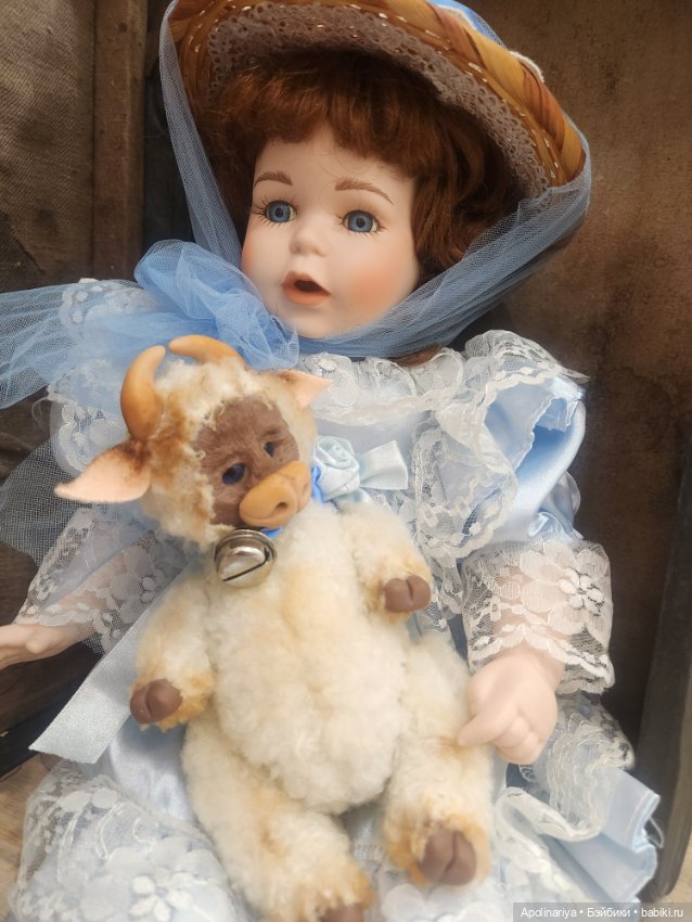 Фарфоровая кукла и Бычок — Фарфоровые куклы разных брендов (Разное): редкие (фото 8)