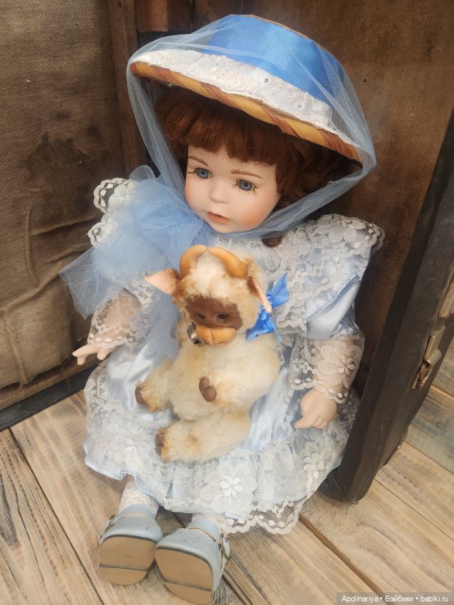 Фарфоровая кукла и Бычок — Фарфоровые куклы разных брендов (Разное): редкие (фото 2)