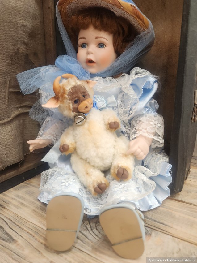 Фарфоровая кукла и Бычок — Фарфоровые куклы разных брендов (Разное): редкие (фото 9)