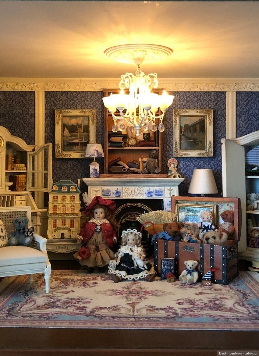 Ожившая сказка в масштабе 1:12: миниатюра от Анны Никитиной