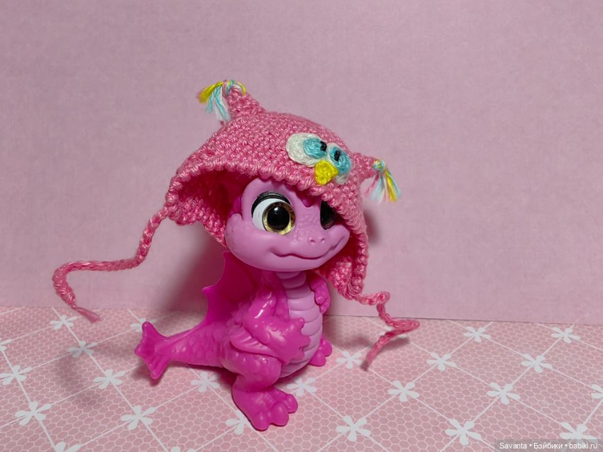 Розовая девочка и Розовый Дракончик. Куколки малышки Келли. Моя веселая семейка